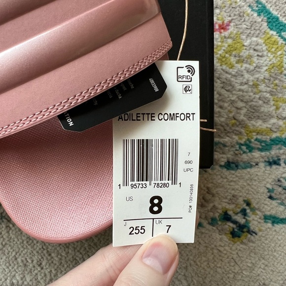 Adidas Adilette Comfort Ultra Slide Sandal NWT - Picture 10 of 12